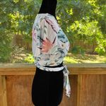 Show Me Your Mumu  Wilson Tie Top Tropical Floral Size S Photo 1