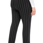 Eloquii Plus Size  Black Stripe Pants Size 18 NWT #0878-OAK Photo 1