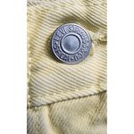 Levi's 501 Women's Yellow Button Fly Denim Jean Shorts Size 28 Waist Photo 3