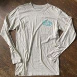 Ron Jon Surf Shop Adult Long Sleeve Size Medium Cream Colored Myrtle Beach Photo 1