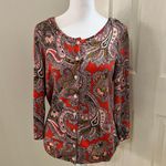Dress Barn Printed Cardigan Sweater Photo 1