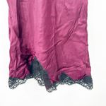 Victoria's Secret Womens Vintage 70s Whimsigoth Silk Lace Babydoll Slip Dress S Photo 2