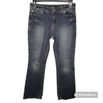 London Jeans‎ dark blue wash Straight Leg mini boot cut Size 10 Photo 1