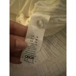 ASOS DESIGN White Double Cloth Oversized Mini Shirt Dress – Size 14 Photo 8