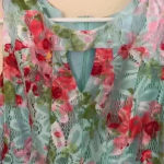 R & K  floral dress size 4P Photo 9