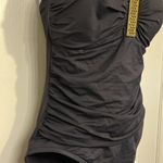 La Blanca Women's  Halter Bandeau Sweetheart Black Swimsuit Size 12 EUC #2231 Photo 4