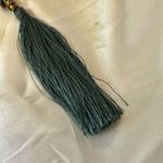 Zacasha buddha tassel crystal pendant necklace Green Photo 3