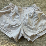 Lululemon  White Hottie Hot Shorts 4" size 6 Photo 0