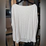 Lululemon  ribbed Back In Action long sleeve tee boatneck top oat heather knit Photo 3