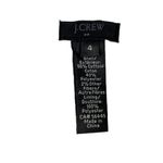 J.Crew  Womens Straight Skirt Orange Multicolor Stripes Mini Cotton Blend Zip 4 Photo 4