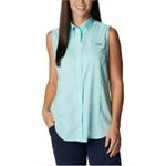 Columbia  Turquoise Sleeveless Top Photo 9
