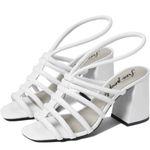 Free People NWOB White Strappy block Heels Collection Colette
Cinched sandal 8 Photo 1