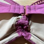 Shade & Shore Women's Pink Crochet Bandeau Bikini Top - Size 34DD - NWT Photo 4