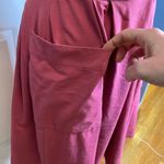 Theory  Pink‎ Gray cotton blend Dress Sz P Photo 2