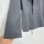 A Byer Vintage Y2K A. Byer Grey Blazer Jacket Sz S Single Eye hook 90s Academia Preppy Photo 2