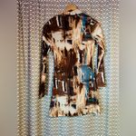 12th Tribe NWT | Pollock Brown Button Up Mesh Dress, Size XS Photo 6