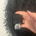 Anthropologie  Current Air Textured Sparkle Top black size small Photo 6