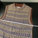 ✨ Base Mark Women’s Brown Purple Knit Tank Top Small Japan Brown Photo 9