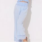 Ocean Drive sand dollar washed crochet and cotton gaucho pant Photo 9