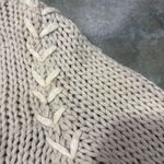 For Love & Lemons Knitz Denver Fringe Crop Sweater Sz M Boho Whimsical Grunge Photo 8