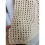Old Navy Open Stitch Cropped Boucle Sweater Size Large Sheer Boho Fairy Indie Photo 2