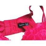 Torrid Perfect T-Shirt Bra 48 DDD Lacey Red Lift Supportive Curvy Comfort Sexy Photo 4