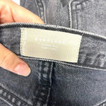 Everlane The Denim Short Organic Cotton Washed Black Size 31 Photo 5