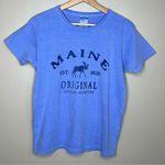 Vintage Maine Original Outdoor Adventure Graphic Tee Shirt Size Medium Photo 0