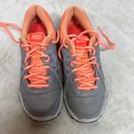 Nike  Revolution Women's Athletic Shoes Gray and Orange Photo 1