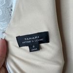 Tahari NWT Ivory White Floral Lace 3/4 Sleeve Dress SZ 6 Bridal Shower Night Out Photo 7