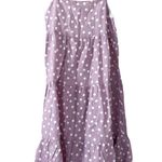 Charlie Holiday NEW  Isabella Maxi Dress Lilac Polka Dot Cotton Sz 8 Photo 1