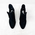 Steve Madden [] Rookie Black Suede Cut-Out Side Split Shaft Ankle Boots Size 10 Photo 5