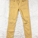 Edwin Women’s Pixie Crop 9” Mid Rise Skinny Jeans 27 Mellow Yellow Photo 2