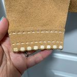 St. John  Collection size 2 the Ultima Zip Jacket Cardigan Tan White Collared Photo 5