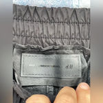 ALEXANDER WANG x H&M Genuine Leather Tearaway Jogger Pants size 6 Black Photo 7