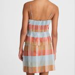 Madewell NWT Ruched Squareneck Tank in Linen-Cotton size 6 Photo 2