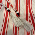 A loves A NWT  Size XS Red/Beige Striped Pleated Drawstring Shorts NEW Photo 8