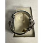 Charter Club Hidden Paved Silver Tone Case Cuff Bracelet Watch Macy’s  *READ Photo 2