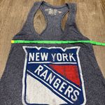 Original Retro Brand Blue New York Rangers Tank Top Photo 5