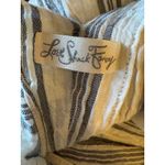 Love Shack Fancy ‎ Dress Women XS Ivory Gray Striped Georgica Maxi Luxury Boho Photo 10