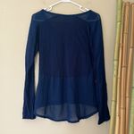 Converse Long Sleeve Semi Sheer Top Photo 3