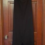 ABS Allen Schwartz A.B.S collection off the shoulder tilled trim v neck gown size 10 Photo 0