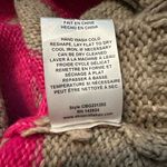 Callahan Striped Short Sleeve Sweater Size S Tan Photo 5