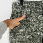 Jofit Pant Womens 6 Green White Speckled Print Stretch Tapered Leg Performance Photo 2