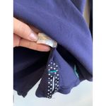 U.S. Polo Assn Women’s Polo Shirt Long Sleeve Blue Pink Size Large Photo 7