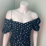ZARA  Black and White Polkadot minidress Photo 7