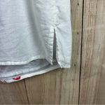 Maison Jules  White Tank Top with Red Embroidery Photo 5