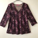 Liz Lange MATERNITY Top Womens Size Small 3/4 Sleeves Photo 1