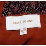 Dear John Elia Sleeveless Maxi Dress Size M Adjustable Straps V-Neck Lined Ruffle Photo 8