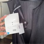 Alexander Wang  Black Draped Bustier Corset Maxi Gown Photo 5